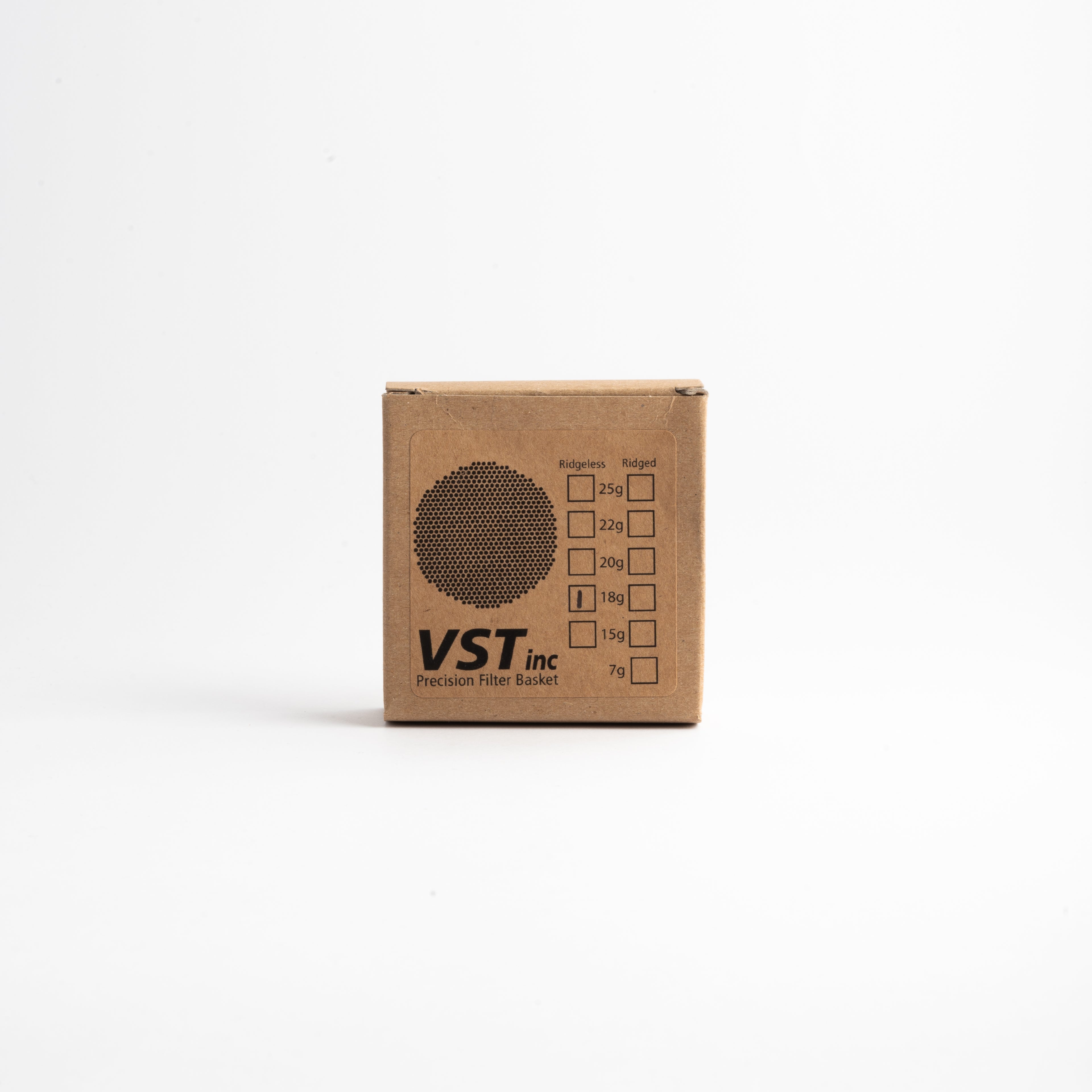 VST Precision Filter Baskets - 18g Ridgeless