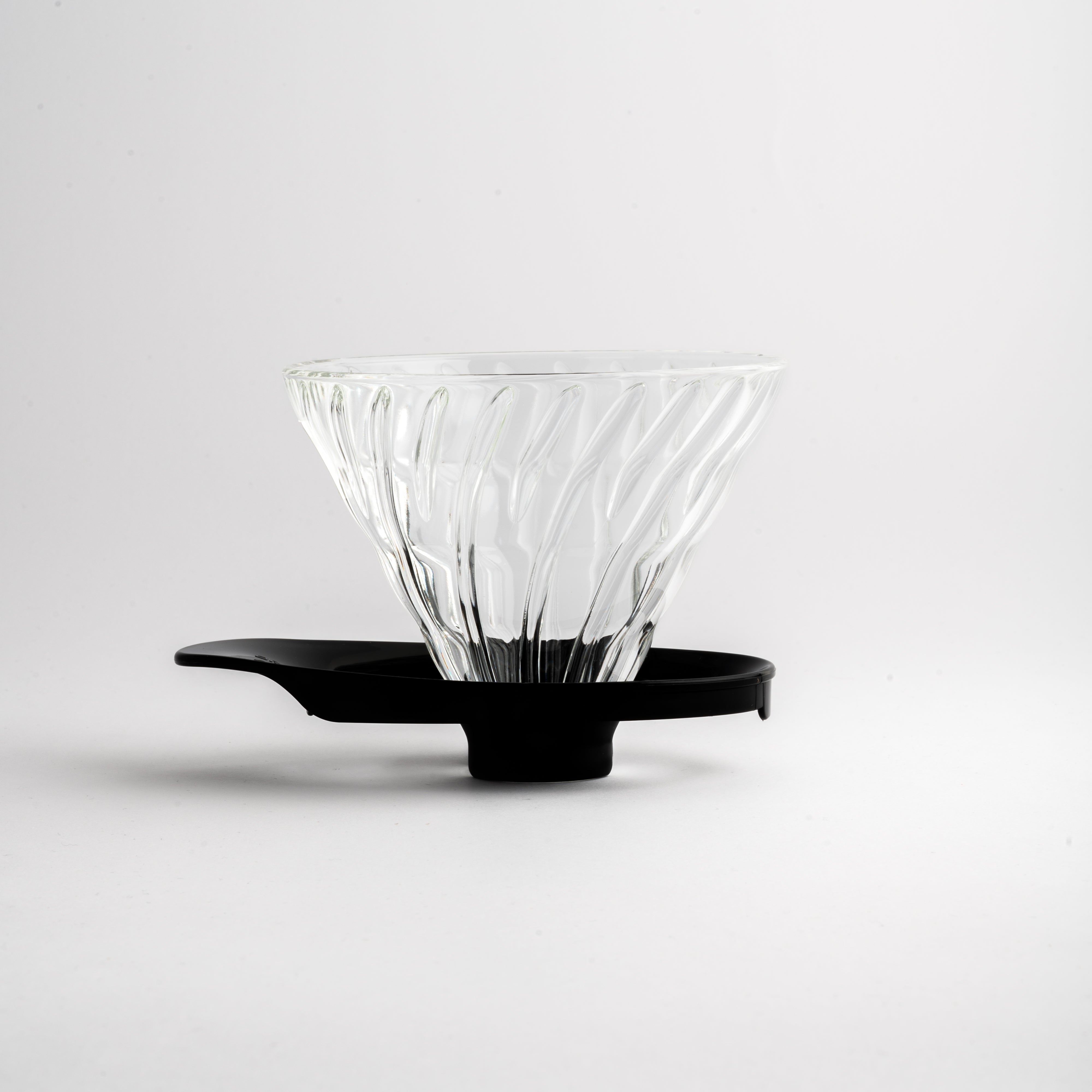 Hario V60 GLASS DRIPER OVAL - Black