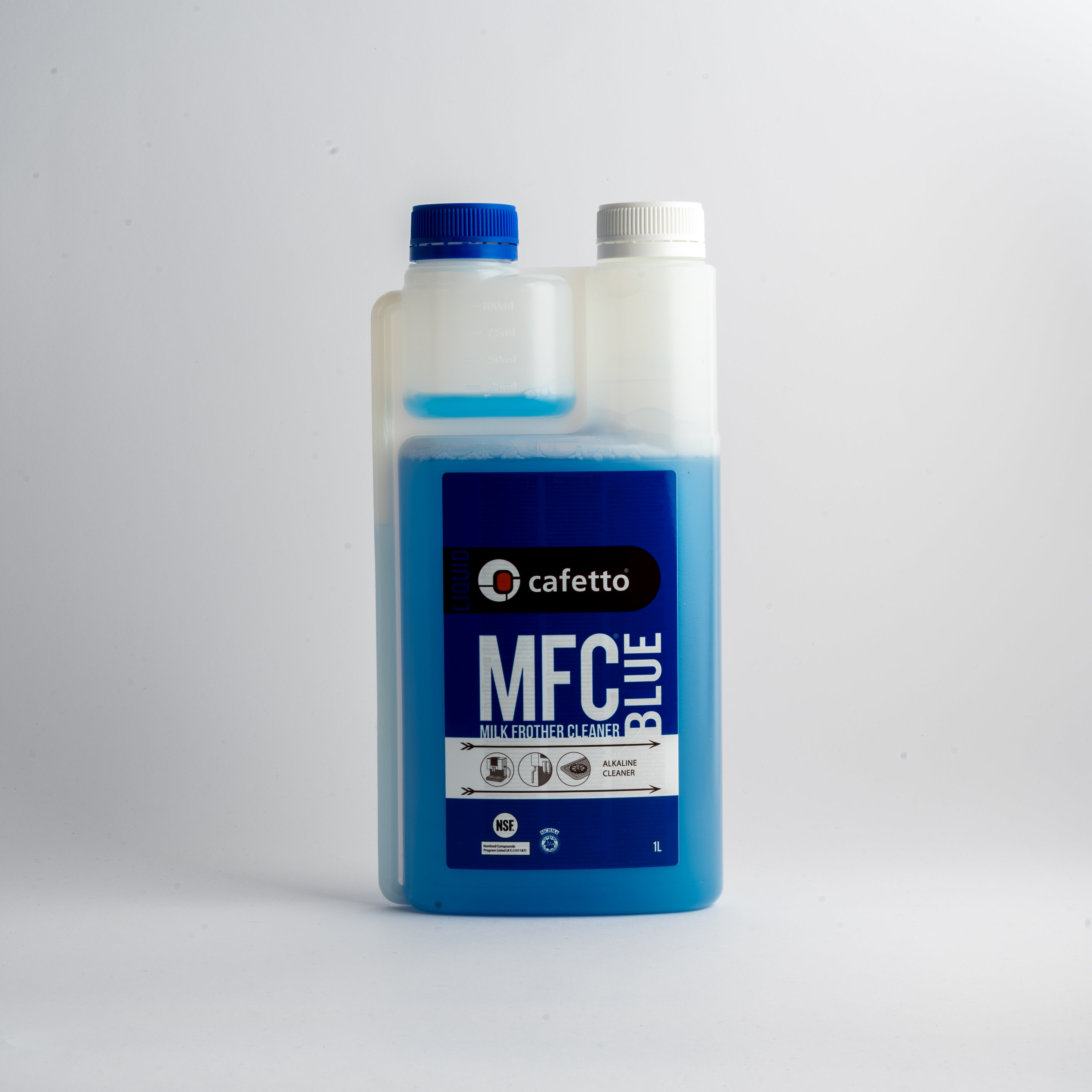 Cafetto Milk Frother Cleaner (MFC), Blue - 1L